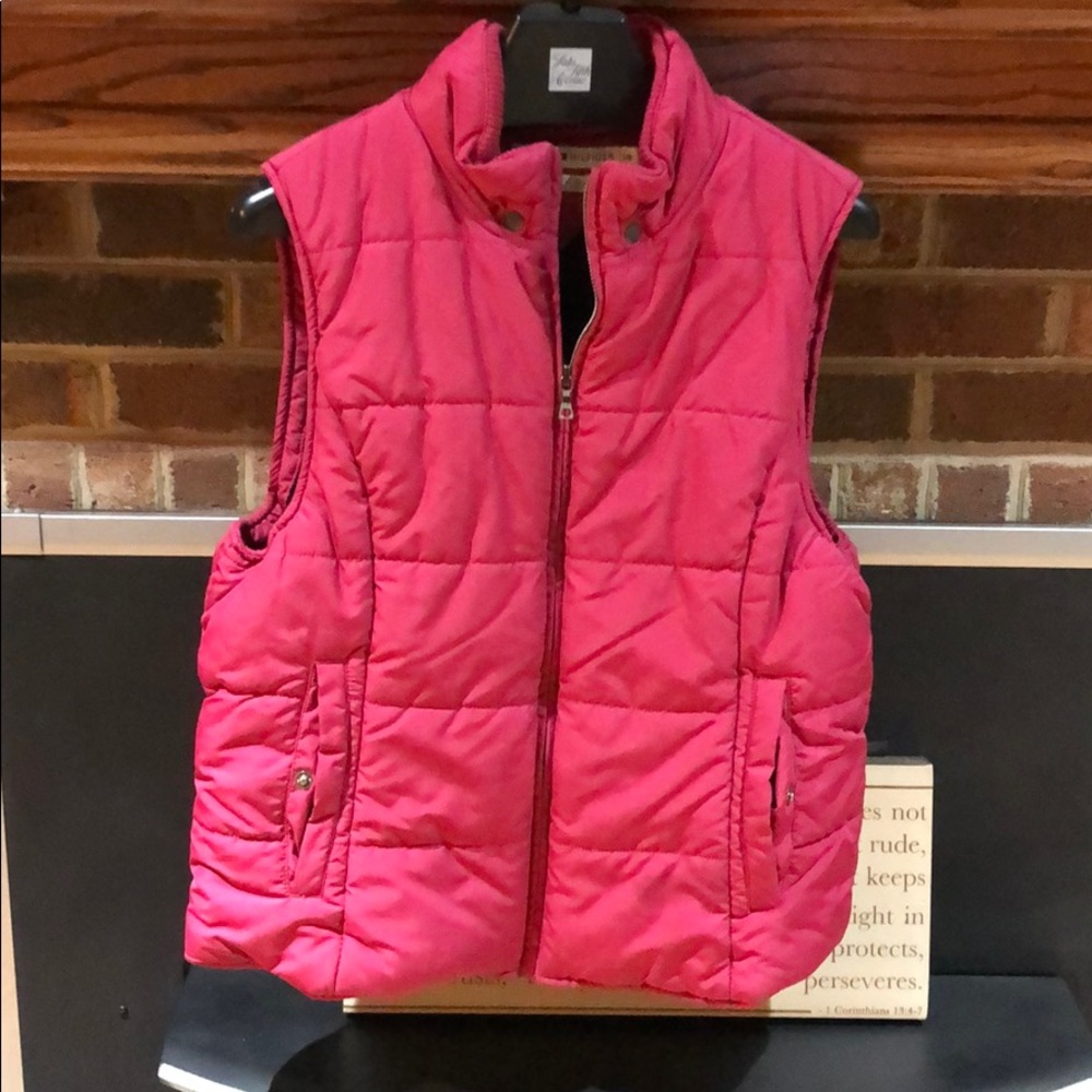 Tommy Hilfiger Pink Vest Large